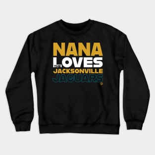 Nana loves the Jacksonville Jaguars Crewneck Sweatshirt